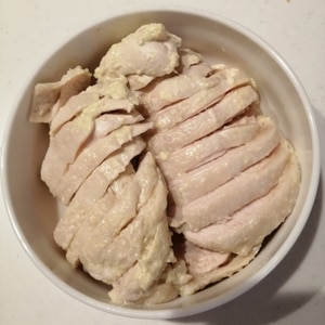 【低温調理】鶏むね肉の簡単柔らかジューシーハム